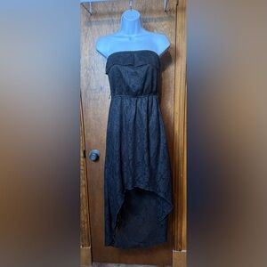 Trixxi Black‎ Strapless Lace Dress - M